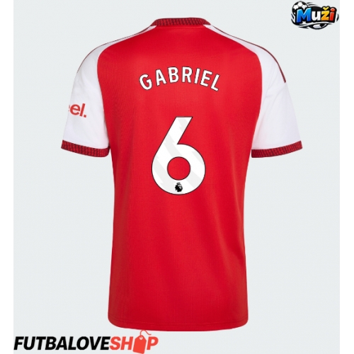 Dres Arsenal Gabriel Magalhaes #6 Domáci 2026-27 Krátky Rukáv